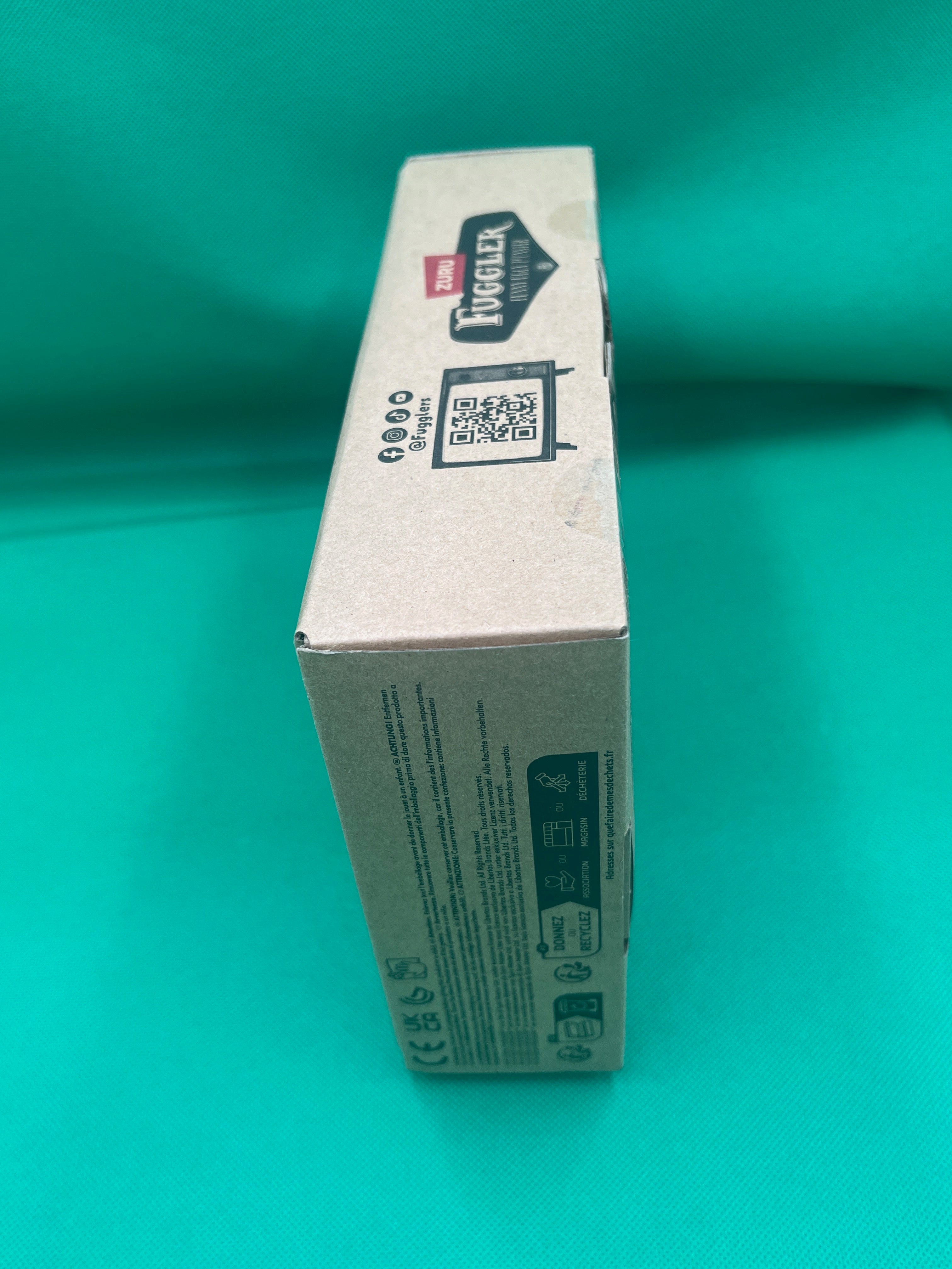 Fuggler, Rabid Rabbit Budgie 9in, by Zuru - Multi (Imperfection on Box)