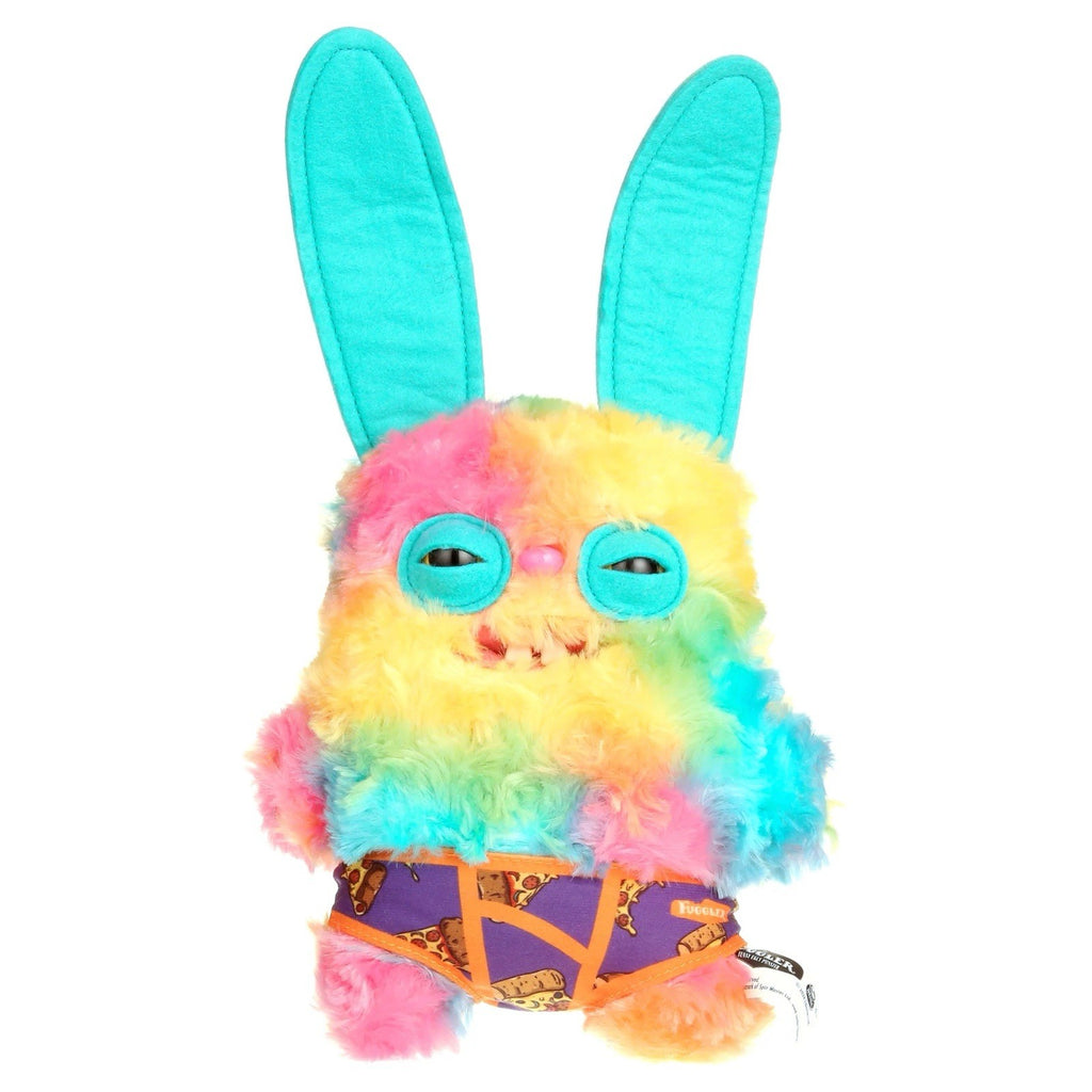 Fuggler, Rabid Rabbit Budgie 9in, by Zuru - Multi (Imperfection on Box)