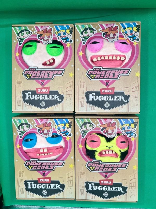Fuggler, Power Puff Girls 9in, by Zuru - 1 Full-set/4 Fugglers