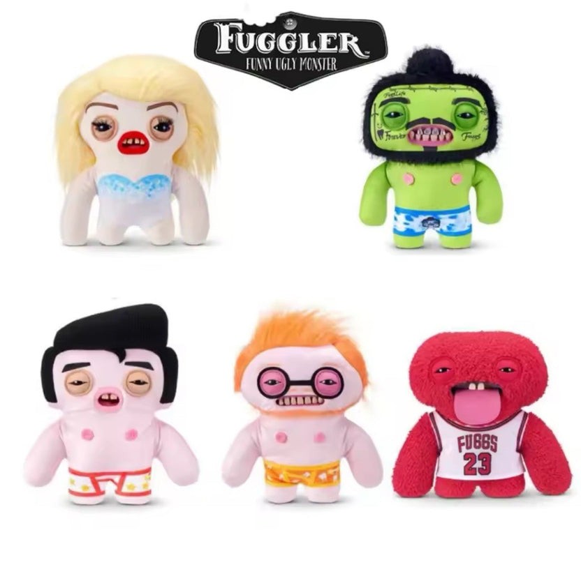 Fuggler, Fugg Stars 9in, by Zuru – 5 Fugg Stars/Full-set