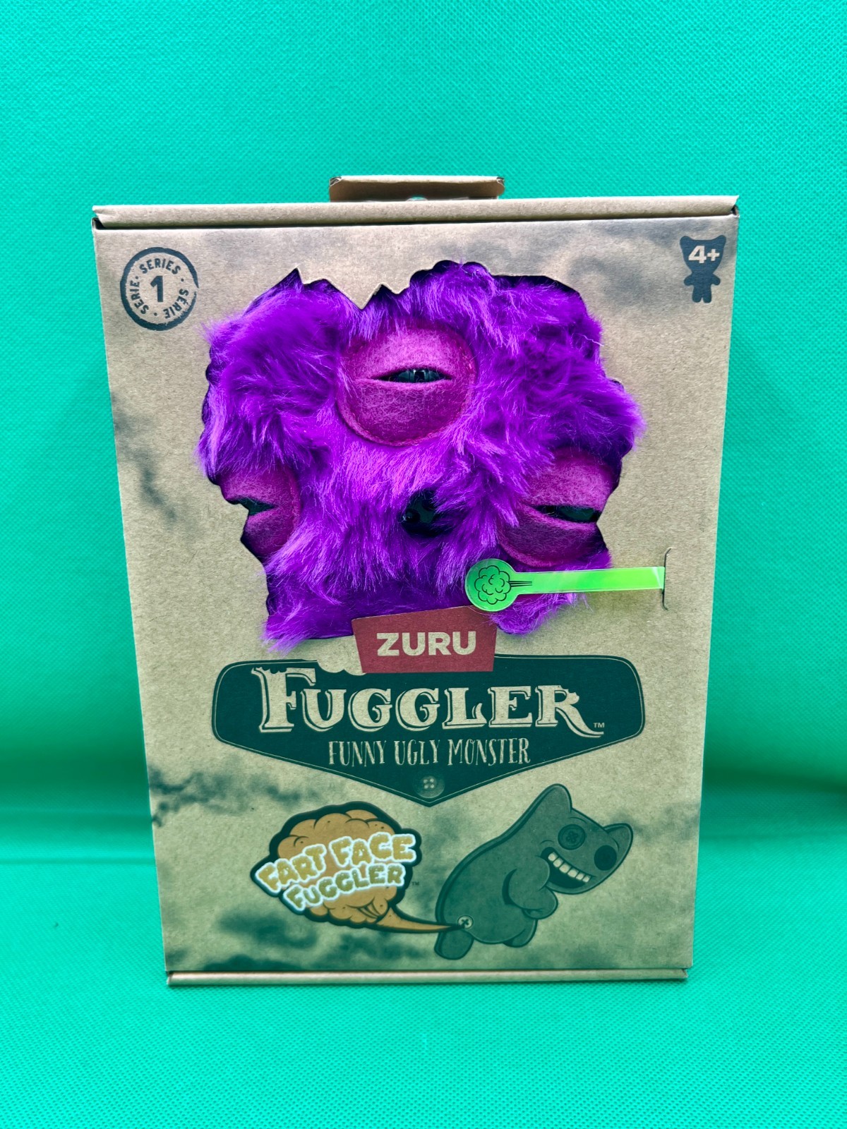 Fuggler, Fart Face 9in, by Zuru - Annoyed Alien (Purple) - Image 2