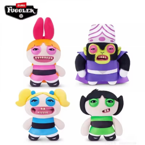 Fuggler, Power Puff Girls 9in, by Zuru - 1 Full-set/4 Fugglers