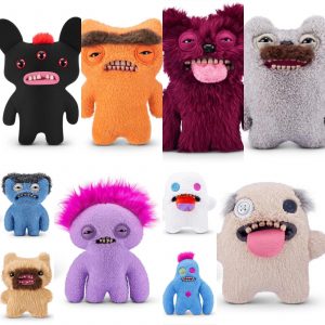 Fuggler, Hairy Fuggs 9in, by Zuru - 1 Full-set (10 Hairy Fuggs)