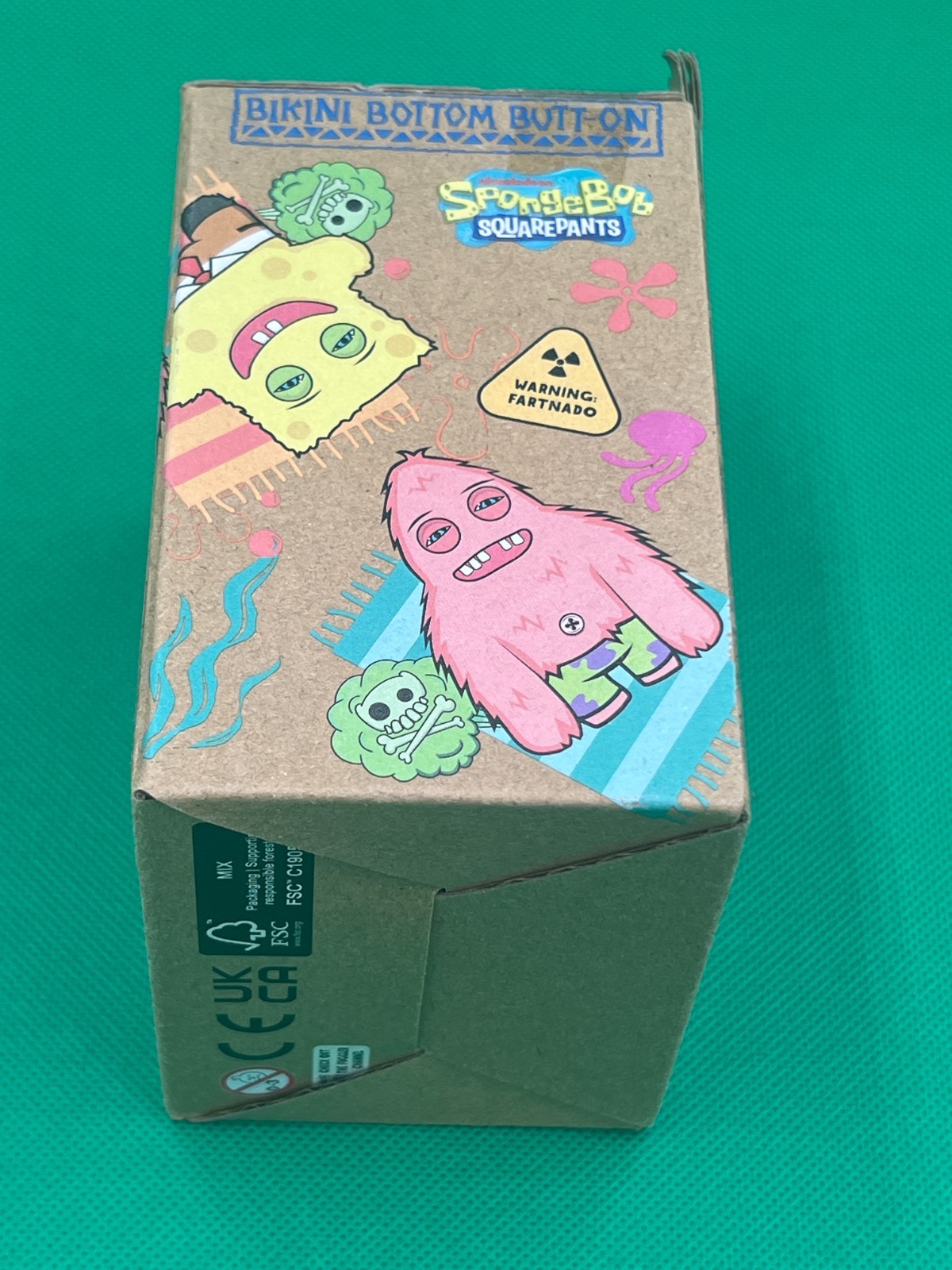 Fuggler, Spongebob Squarepants Farting Figure 3.5in, by Zuru- Patrick, Series 2 - Image 3