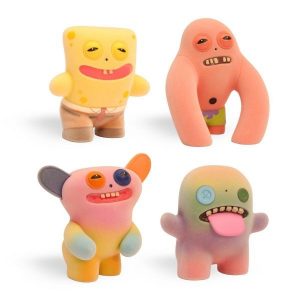 Fuggler, Spongebob Squarepants Farting Figure 3.5in, by Zuru- Patrick, Series 2 - Image 5