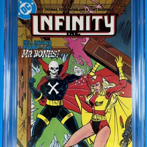 Infinity Inc #16 CGC 9.6 1st Mister Bones