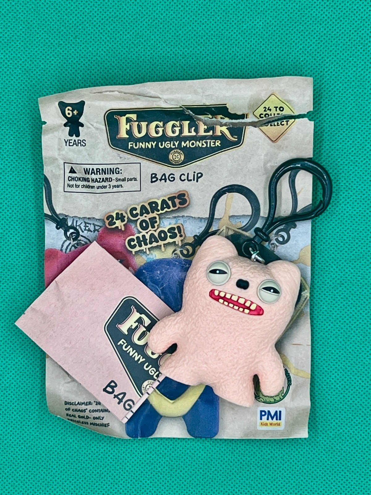 Fuggler, 24 Carats Of Chaos Gold Edtn., Bag Clip/Keychain - 1 OPENED Bag - Image 13
