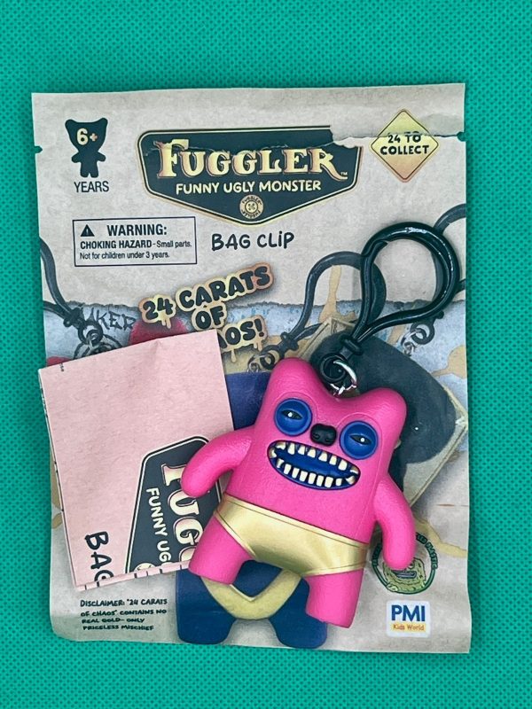 Fuggler, 24 Carats Of Chaos Gold Edtn., Bag Clip/Keychain - 1 OPENED Bag