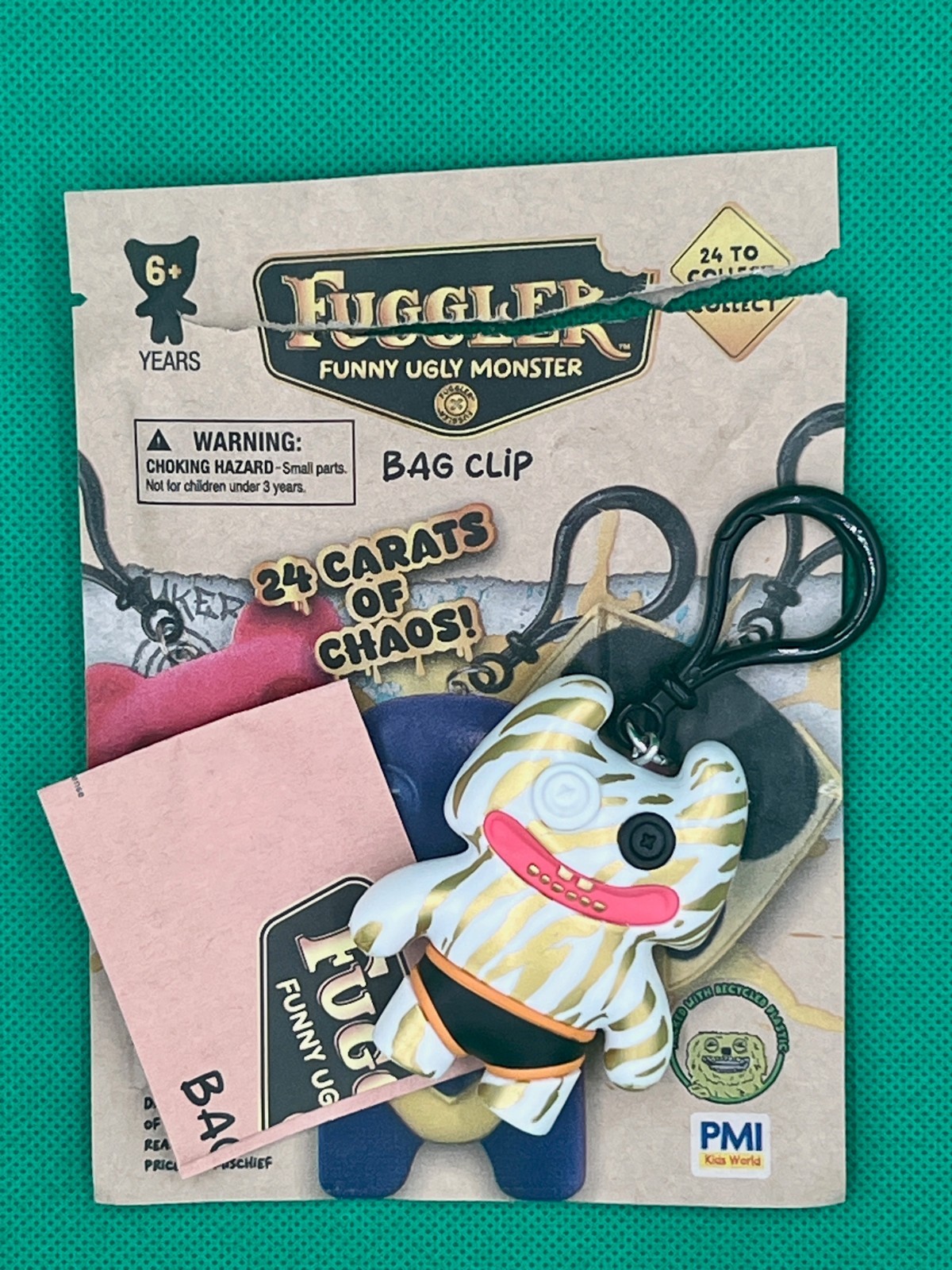 Fuggler, 24 Carats Of Chaos Gold Edtn., Bag Clip/Keychain - 1 OPENED Bag - Image 17