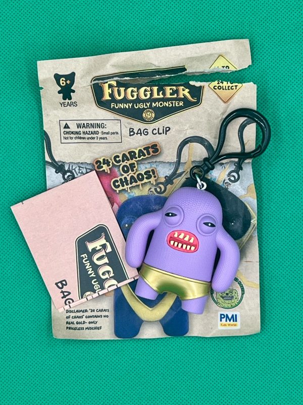Fuggler, 24 Carats Of Chaos Gold Edtn., Bag Clip/Keychain - 1 OPENED Bag