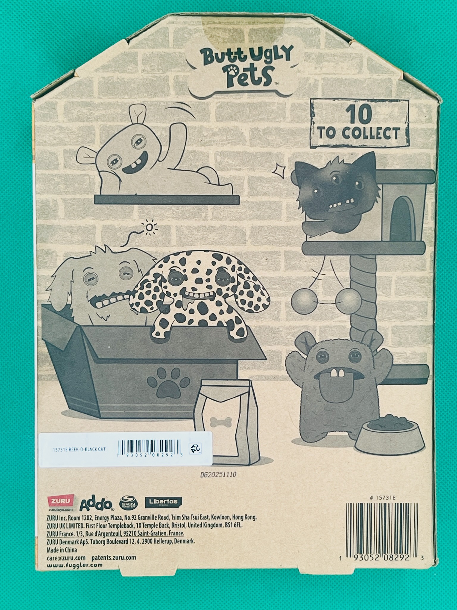 Butt Ugly Pets - Reek-o Box Back
