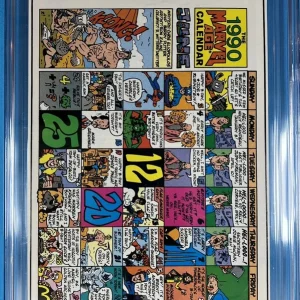 Share MARVEL AGE 90 CGC 9.2 WHITE PAGES 1990 NEWSSTAND SPIDER-MAN COVER BY MCFARLANE - Back