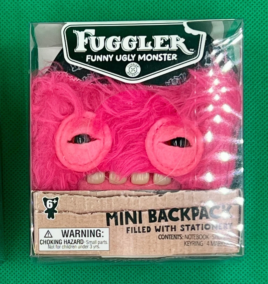 Fuggler Backpack Keychain - Pink