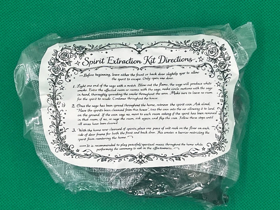 Spirit Extraction Kit - Instructions