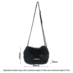 Crossbody Bag - Wide Eyed Monster