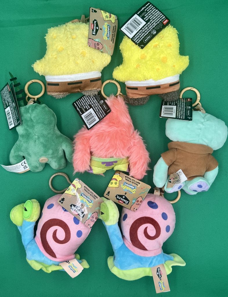 Spongebob Squarepants Keychains (back)