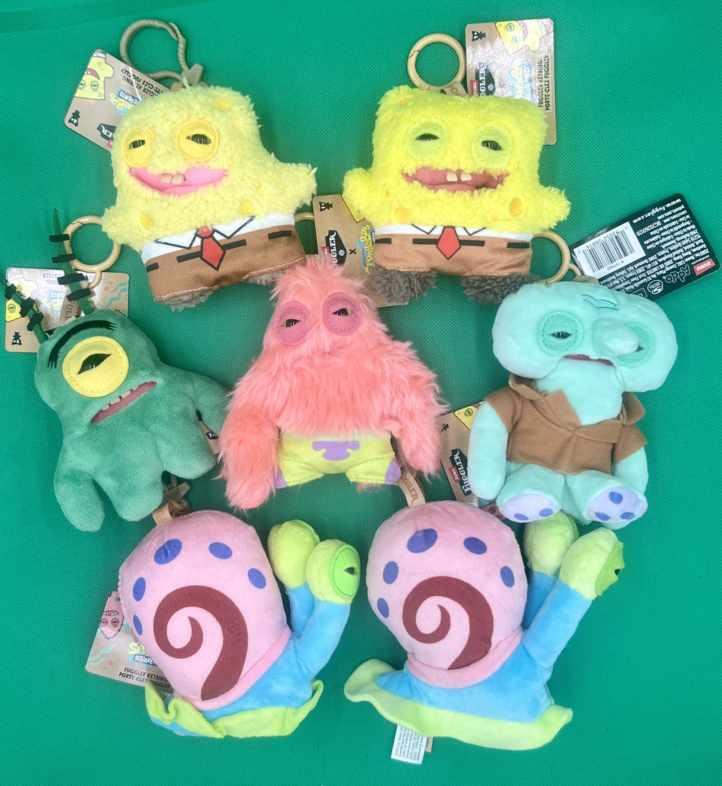 Spongebob Squarepants Keychains (front
